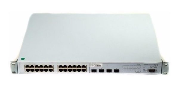 3Com Switch 3812 stikalo Giga 12x RJ45 10/100/1000 + 4x MiniGBIC - 3C17401