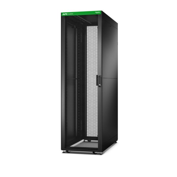 APC Easy Rack kabinet 42U ER6202 19" 600x1000 črn sestavljen perf. vrata