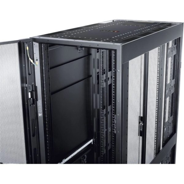 APC Rack kabinet 42U SX AR3300 600x1200 črn sestavljen perf. vrata
