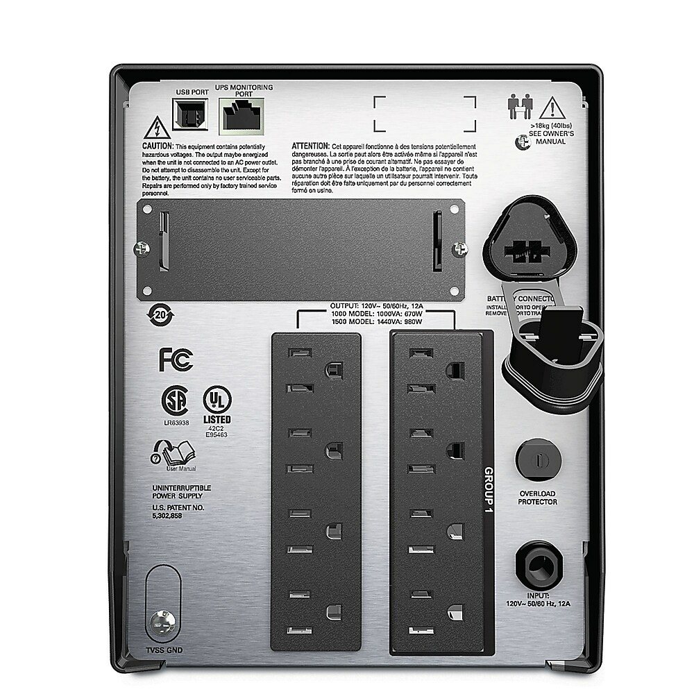 APC Smart-UPS 1000 VA tower - SMT1000I