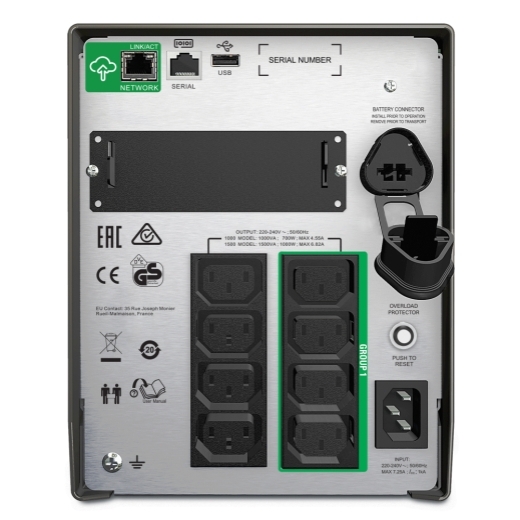 APC Smart-UPS 1000 VA tower - SMT1000IC s SmartConnect