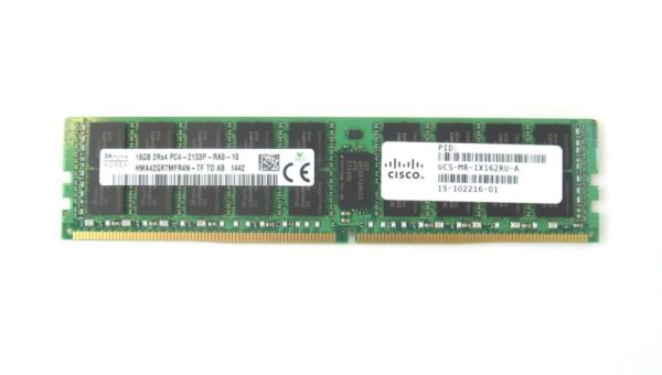 Cisco 16 GB DDR4 PC4-17000R 2133P 2Rx4 4G ECC DIMM RAM 15-102216-01