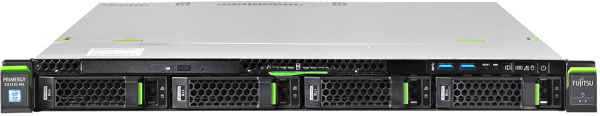 Fujitsu PRIMERGY RX1330 M5 - Server 1U 1x Xeon E-2336 2.9 GHz - RAM 16 GB - SATA - 4x Hot-Swap 8.9 cm (3.5") - 1x 500W Platinum