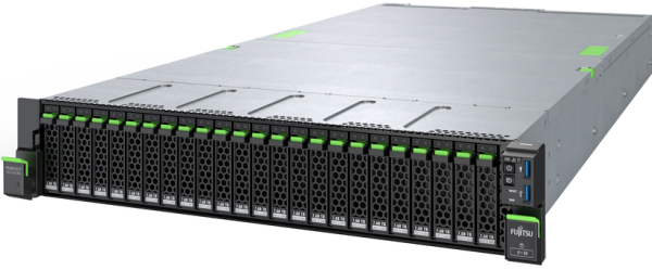 Fujitsu PRIMERGY RX2540 M6 - Server 2U 1x Xeon Silver 4309Y / 2.8 GHz - RAM 16 GB - SATA - 8x Hot-Swap (2.5") - 1x 900W Platinum