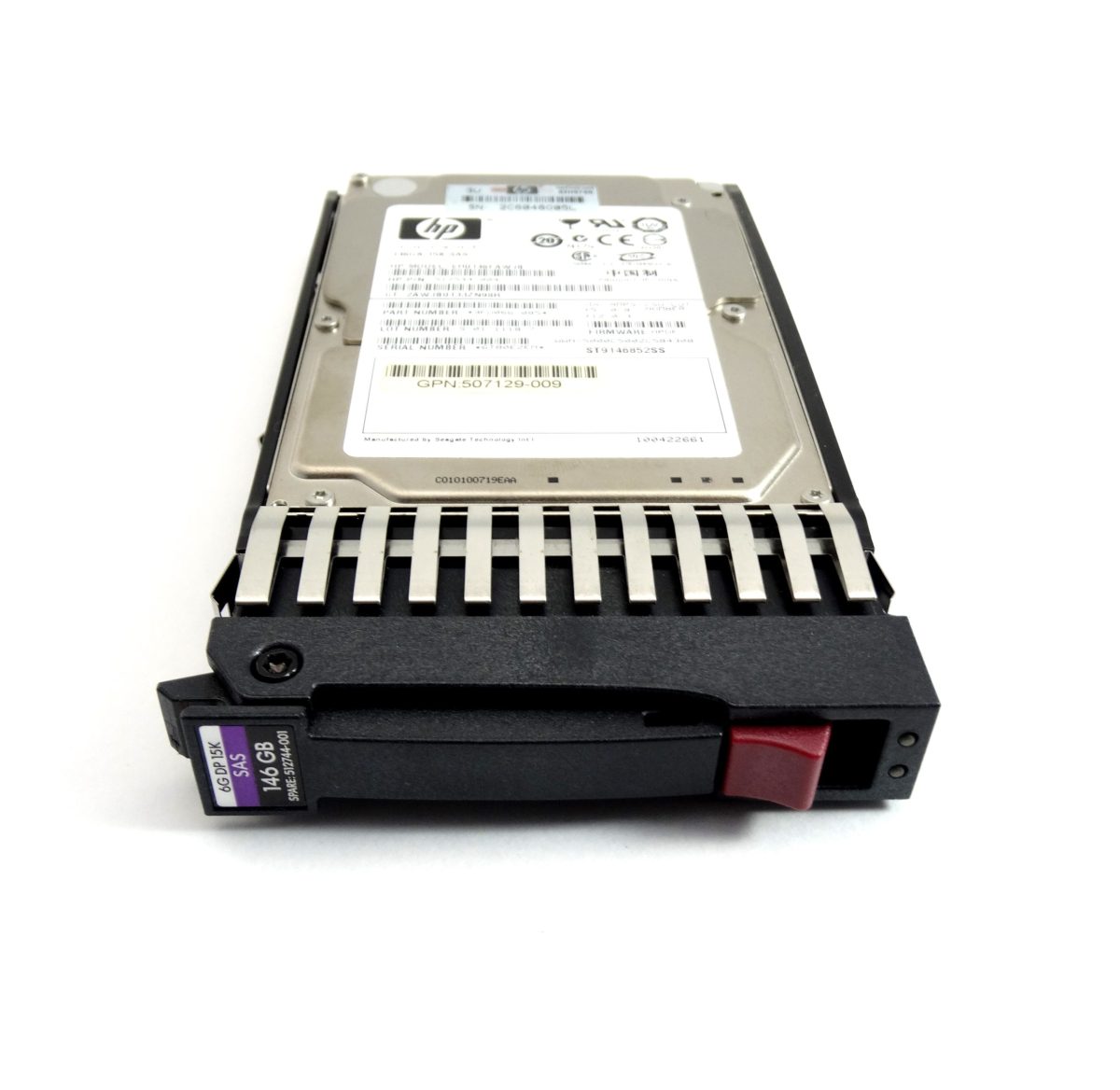 HP 146 GB 6G Dual Port 15K SAS 2.5" Hot Swap Hard Drive - 512744-001