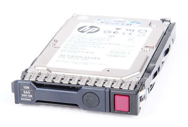 HP 300 GB 6G 15K SAS 2.5" Hot Swap  Hard Disk with Smart Carrier - 653960-001