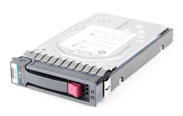 HP 3000 GB / 3 TB 6G Dual Port MDL 7.2K SAS 3.5" Hot Swap  Hard Disk - 625140-001