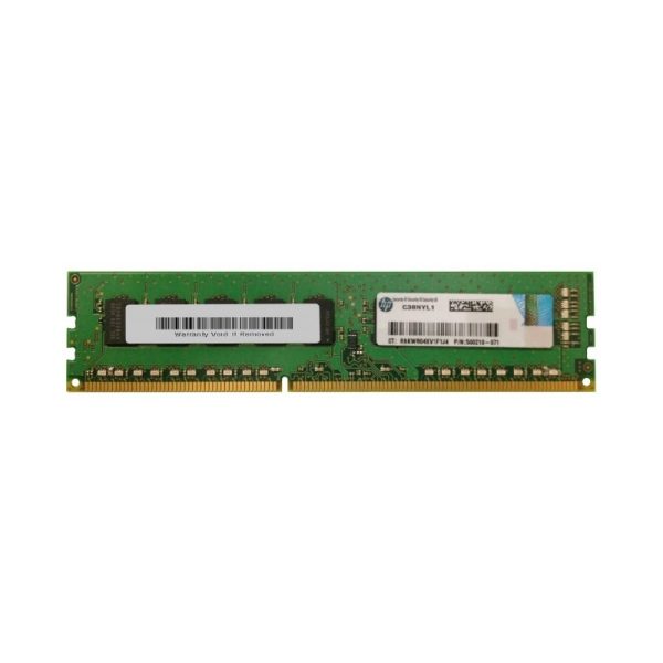 HP 4 GB 2Rx8 PC3-10600E DDR3 RAM Modul ECC - 500210-071 / 500210-571