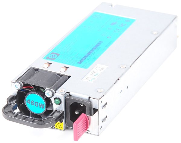 HP 460 Watt  Power Supply - DL360 DL360p DL380 DL380p ML350 ML350p G6 G7 Gen8 SE326M1 etc. - 511777-001 / 499250-201