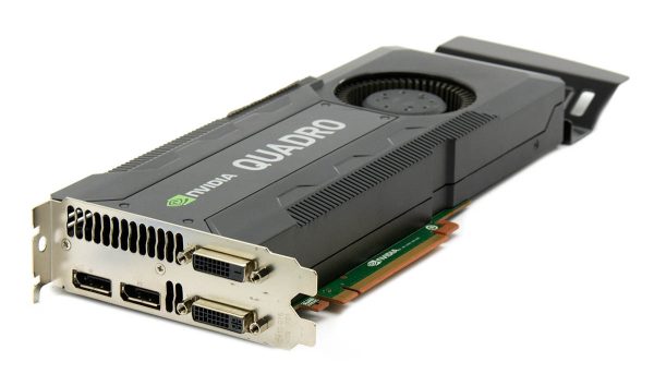 nVidia Quadro K5000 4 GB GDDR5 PCIe x16 2x DisplayPort 2x DVI - 699126-002
