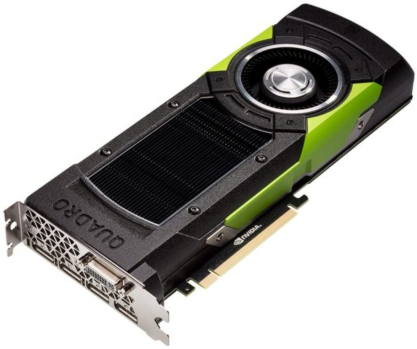 nVidia Quadro M6000 12 GB GDDR5 PCIe x16 4x DisplayPort 1x DVI - 813596-001