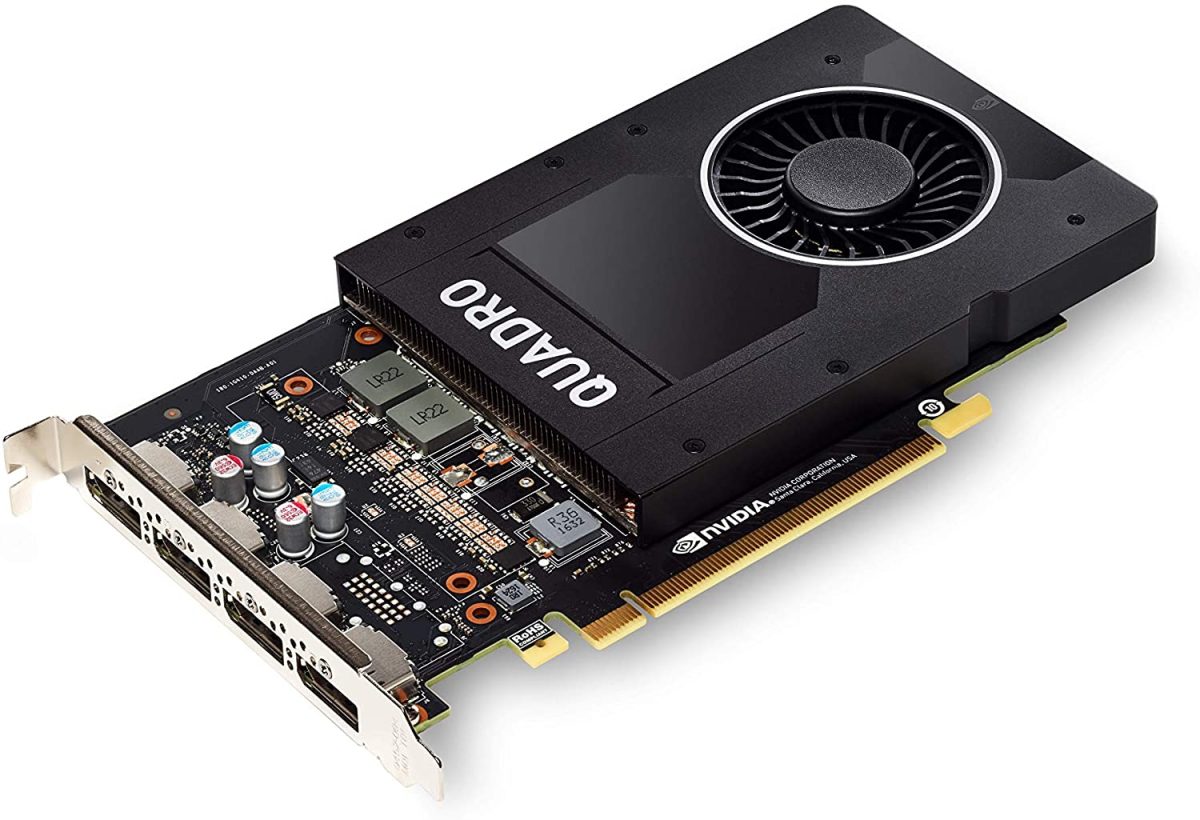 nVidia Quadro P2000 5 GB GDDR5 Pascal PCIe x16 4x DisplayPort 4k