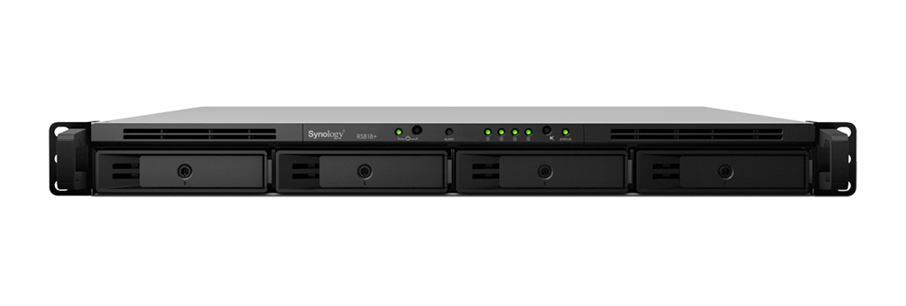 Synology RackStation RS820+ - NAS strežnik - 4-bay - Rack - SATA 6Gb/s - RAID 0