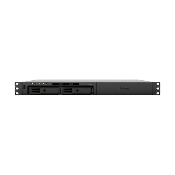 Synology RS217 2-Bay NAS - Rack SATA 6Gb/s